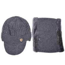 Load image into Gallery viewer, New Winter Hat Skellies Beanies Hats Winter Beanies For Men Women Wool Scarf Caps Balaclava Mask Gorgas Bonnet Knitted Hat Scarf Hat Set Outdoor Sport Warm Beanies Hat For Men Knitted Hats Bandana Hiking Camping Kid Neck Warmer Cap