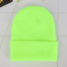 Load image into Gallery viewer, New Winter Hats for Women Men Beanies Knitted Solid Cool Hat Girls Autumn Female Beanie Warm Bonnet Casual Cap For Winter Knitted Autumn Winter Cap Warm Elastic Winter Women and Men Hat