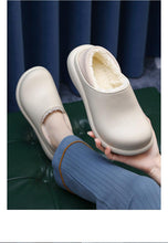 Load image into Gallery viewer, New Winter Women Slipper Soft Bottom Plush Home Shoes Slippers Indoor Waterproof Non-Slip Memory Foam Comfy Fluffy Fur Memory Foam Boots House Shoes Thick Sole 6cm