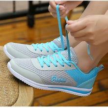 Load image into Gallery viewer, New Womans Purple Casual Sneakers Breathable Women Shoes Mesh Women Chunky Sneakers Walking Running Tennis Gym Shoes For Women Non Slip Sneakers