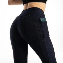Load image into Gallery viewer, New Women Fitness Pocket Push Up Leggings Workout High Waist Legging For Running Gym Leggings Pants Women Clothing