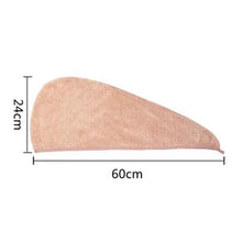 Load image into Gallery viewer, NEW Women Magic Shower Microfiber Hair Towel Quick Drying Dryer Bath Towels Quickly Drying Women Accessories
