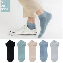 Load image into Gallery viewer, New Women Mesh Short Socks Invisible Ankle Socks Pack Ladies Spring Summer Breathable Thin Boat Socks Set
