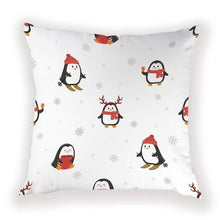 Load image into Gallery viewer, New Year Christmas Decorations Pillows Cover Christmas Décor for Home Christmas Tree Snowflake Snowman Reindeer Home Decor Throw Pillow Case Cushion Cover Santa Merry Christmas Gift Xmas 45x45cm