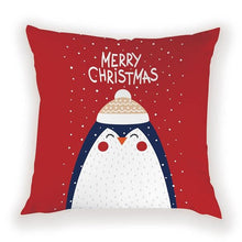 Load image into Gallery viewer, New Year Christmas Decorations Pillows Cover Christmas Décor for Home Christmas Tree Snowflake Snowman Reindeer Home Decor Throw Pillow Case Cushion Cover Santa Merry Christmas Gift Xmas 45x45cm