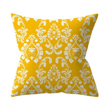 Load image into Gallery viewer, New Yellow Cushion Cases Modern Fashion Abstract Art Decorative Modern Pillow Covers Beautiful Pattern Square Pillow Case Sofa Car Couch Decorative Cover For Pillows 45x45CM