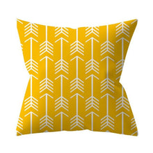Load image into Gallery viewer, New Yellow Cushion Cases Modern Fashion Abstract Art Decorative Modern Pillow Covers Beautiful Pattern Square Pillow Case Sofa Car Couch Decorative Cover For Pillows 45x45CM