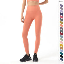 Load image into Gallery viewer, New Yoga Pants Women Leggings Fitness Girl Soft Pants Tight High Waist Women's Sports Pants Yoga Pants Leggings Workout Pants With Pocket Stretchable Sports Fitness Running Pants For Women & Girls