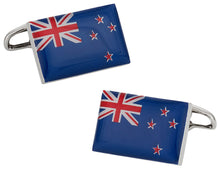 Load image into Gallery viewer, New Zealand Flag Cufflinks