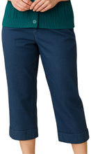 Load image into Gallery viewer, Women's Straight Leg Casual Denim Capri Pants in Cotton Blend Fabric