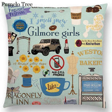 Load image into Gallery viewer, Newest Floral Quotes Decorative Pillow Covers Fresh Flowers Garland Inspirational Words Decorative Cotton Linen Throw Pillow Cushion Covers And Gifts For Women Daughter Mum Best Friend Birthday Home Decorations
