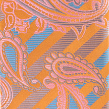Load image into Gallery viewer, Vittorio Farina Paisley Designer Necktie & Pocket Square