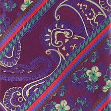 Load image into Gallery viewer, Vittorio Farina Paisley Designer Necktie & Pocket Square