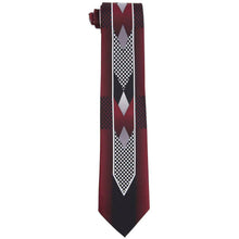 Load image into Gallery viewer, Vittorio Farina Satin Founders Tuxedo Special Print Necktie & Pocket Square