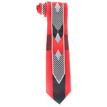 Load image into Gallery viewer, Vittorio Farina Satin Founders Tuxedo Special Print Necktie & Pocket Square