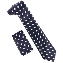 Load image into Gallery viewer, Vittorio Farina Polka Dot Necktie & Pocket Square