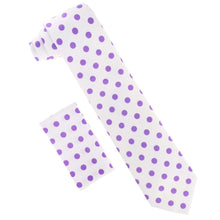 Load image into Gallery viewer, Vittorio Farina Polka Dot Necktie & Pocket Square