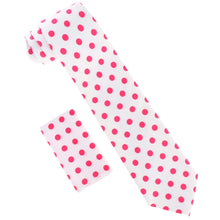 Load image into Gallery viewer, Vittorio Farina Polka Dot Necktie & Pocket Square