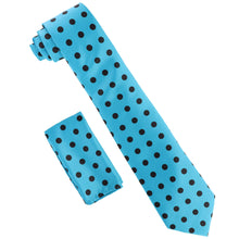 Load image into Gallery viewer, Vittorio Farina Polka Dot Necktie & Pocket Square