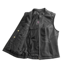 Load image into Gallery viewer, Nina Women's Motorcycle Leather Vest