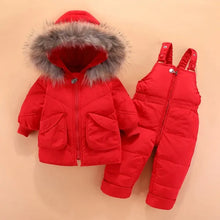 Load image into Gallery viewer, Winter Baby Snowsuit Hooded - # BOAA111010011