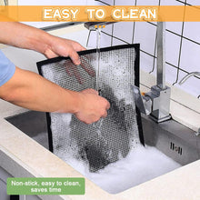 Load image into Gallery viewer, Non-stick Barbecue Mesh Mat Reusable Heat Resistance BBQ Baking Net Pad Kitchen Cooking BBQ Mat Liner Accessories Outdoor BBQ Tool Non Stick BBQ Grill Mats Reusable BBQ Grilling Sheets Silicone Brush Easy to Clean BBQ Accessories