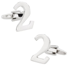 Load image into Gallery viewer, Number 2 Cufflinks