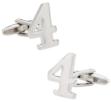 Load image into Gallery viewer, Number 4 Cufflinks