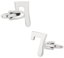Load image into Gallery viewer, Number 7 Cufflinks