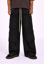 Load image into Gallery viewer, NYLON DRAWSTRING CARGO PANTS