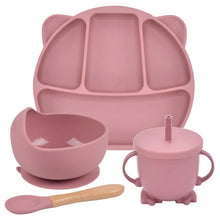 Load image into Gallery viewer, Silicone Baby Feeding Spoon Set - # BAGE21110006
