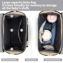 Load image into Gallery viewer, Baby Diaper Bag - Foldable Baby Bed - # BAGEG11610003