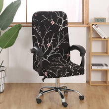 Load image into Gallery viewer, Office Chair Cover Jacquard Removable Gaming Computer Case Cushion Covers Dust Guards For Home Leisure Universal Size Modern Stretchable Cloth Polyester Universal Desk Task Chair Chair Covers Stretch Rotating Chair Slipcover
