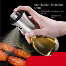 Load image into Gallery viewer, Oil Spray Pot Oil Sprayer For Cooking Spray Bottle Barbecue Multi-Function Air Fryer Glass Oil Spray Bottle Oil Bottle Dispenser Spray Bottle for BBQ Glass Spray Bottle for BBQ Salad Baking Grilling Roasting Frying