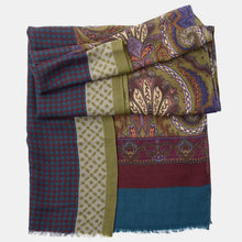 Load image into Gallery viewer, Aosta - Wool Scarf - Olive Green