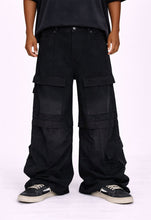 Load image into Gallery viewer, NOIR CONVERT CARGO DENIM