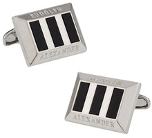 Load image into Gallery viewer, Onyx Heritage Cufflinks