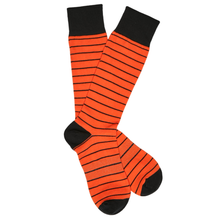 Load image into Gallery viewer, Orange and Black - Wide Stripe