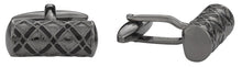 Load image into Gallery viewer, Ornate Gun Metal Cufflinks
