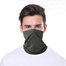 Load image into Gallery viewer, Outdoor Balaclava Bandana Uv Biker Cover Scarf Seamless Magic Headband Camouflage Neck Gaiter Face Cover Headwear Scarf Uniesx Men Women Bandanas Polyester Breathable Windproof Anti UV Neck Cover Camping Hiking Climbing Face Mask Headband