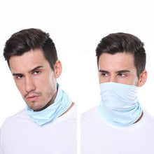 Load image into Gallery viewer, Outdoor Balaclava Bandana Uv Biker Cover Scarf Seamless Magic Headband Camouflage Neck Gaiter Face Cover Headwear Scarf Uniesx Men Women Bandanas Polyester Breathable Windproof Anti UV Neck Cover Camping Hiking Climbing Face Mask Headband