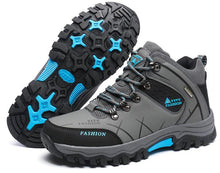 Load image into Gallery viewer, Outdoor Non-slip Snow Mens Boots Walking Climbing Hiking Shoes Mountain Sport Boots Hunting Men Winter Ankle Snow Hiking Boots Warm Water Resistant Non Slip Soft Shoes