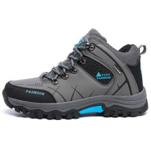 Load image into Gallery viewer, Outdoor Non-slip Snow Mens Boots Walking Climbing Hiking Shoes Mountain Sport Boots Hunting Men Winter Ankle Snow Hiking Boots Warm Water Resistant Non Slip Soft Shoes