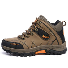 Load image into Gallery viewer, Outdoor Non-slip Snow Mens Boots Walking Climbing Hiking Shoes Mountain Sport Boots Hunting Men Winter Ankle Snow Hiking Boots Warm Water Resistant Non Slip Soft Shoes