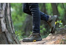 Load image into Gallery viewer, Outdoor Non-slip Snow Mens Boots Walking Climbing Hiking Shoes Mountain Sport Boots Hunting Men Winter Ankle Snow Hiking Boots Warm Water Resistant Non Slip Soft Shoes