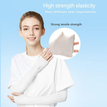 Load image into Gallery viewer, Outdoors Arm Sleeves Bicycle Sleeves Sun Protection Arm Cooling Sleeve Warmers UV Protection Sleeves Multi-functional High-elastic Outdoor Sports Sleeves Summer Sun Protection Running Cycling Sleeves Sunscreen Arm Warmer Sun Arm Cover
