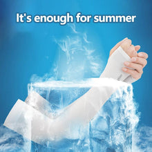 Load image into Gallery viewer, Outdoors Arm Sleeves Bicycle Sleeves Sun Protection Arm Cooling Sleeve Warmers UV Protection Sleeves Multi-functional High-elastic Outdoor Sports Sleeves Summer Sun Protection Running Cycling Sleeves Sunscreen Arm Warmer Sun Arm Cover
