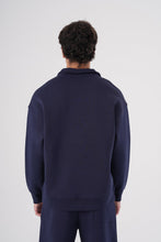 Load image into Gallery viewer, Unisex Oversize Half-Zip Sweatshirt & Baggy Sweatpants Set