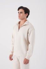 Load image into Gallery viewer, Unisex Oversize Half-Zip Sweatshirt & Baggy Sweatpants Set
