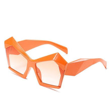 Load image into Gallery viewer, Oversized Square Cateye Polarized Sunglasses Big Trendy Style Fashionable Personality Big Frame Sunglasses New Fashionable & Popular Street Style Sunglasses For Women